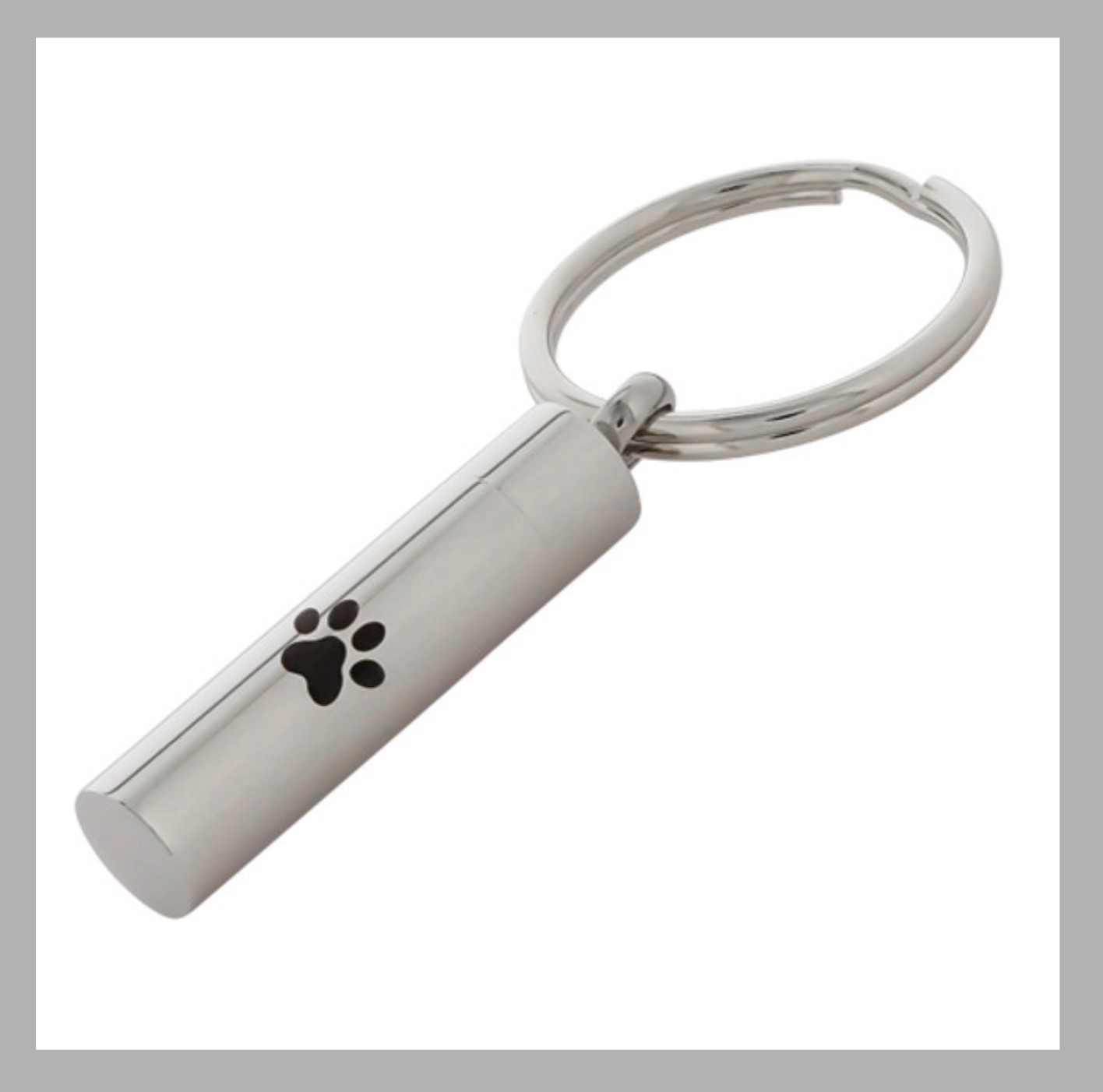 Paw Print Keychain